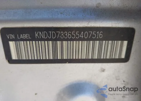 2005 Kia Sorento Ex/Lx z USA, uszkodzony, nr VIN KNDJD733655407516